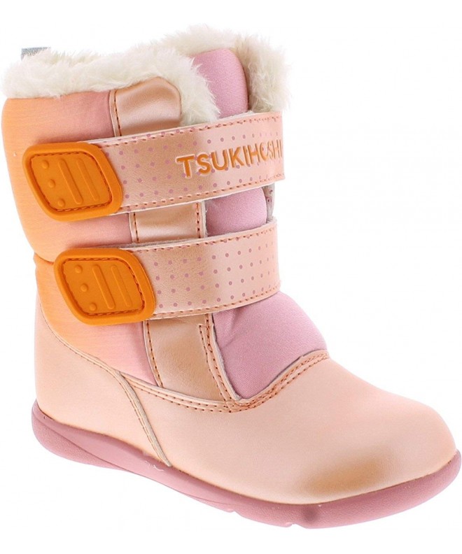 Boots Kids Girl's Teddy (Toddler/Little Kid) Peach/Pink Waterproof Boot - C818D3W6RSK $90.43