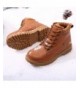 Boots Outdoor Waterproof Leather Classic - Brown - CB18IGSWWZM $57.58