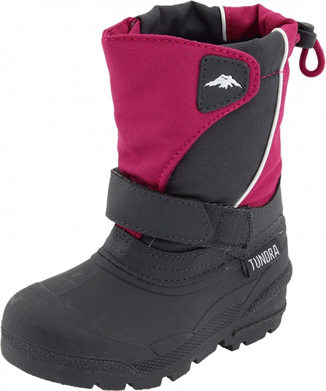 Boots 192-36095 Boot (Infant/Toddler) - Pink/Charcoal - CX1160PG4LF $55.63