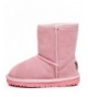 Boots Unisex Boy's Girl's Mid-Calf Suede Snow Boots Children Thermal Warm Lining Anti-Slip Winter Boots - Pink - CY12K6PPPL9 ...