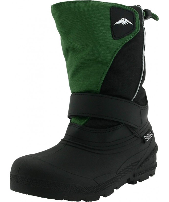 Boots Quebec Boot (Toddler/Little Kid/Big Kid)-Black/Green-5 M US Big Kid - Black/Green - CZ11605737J $63.18