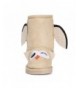 Boots Kid's Uno Owl Boots Fashion - Coffee - CR183KUX48W $47.67
