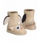 Boots Kid's Uno Owl Boots Fashion - Coffee - CR183KUX48W $47.67