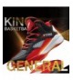 Basketball Kids Shoes Basketball Shoes for Boys Running Shoes Fashion Sneakers - Black Red - CQ1874M7DE6 $58.13