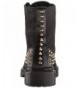 Boots Kids' Big Girl's Rock Star Studded Fashion Boot - Black - CT128EXLE6Z $71.57