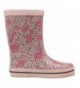 Boots Galochas Kids Prints Rain Boot Pull-On - (Toddler/Little Kid) - Crystal Rose - CX12LZG6IE1 $56.83