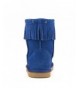 Boots Children's Cute Sheepskin Boots 8752 - Navy Blue - CJ11GGWXQY5 $34.75