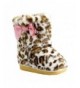 Boots Girl's Leopard Fur Boot - Leopard Fur - CI11THLP8DJ $19.63