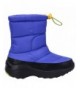 Boots Kids Waterproof Winter Snow Boots Outdoor Warm Ankle Shoes - Blue - C918IRRL3SZ $39.59