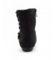 Boots Girls Side Zipper Faux Suede Slouch Boots (Toddler/Little Kid/Big Kid) - Black - CN1873W5DON $45.92