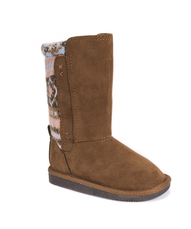 Boots Kids Girl's Stacy Boots-Brown/Multi Fashion - Brown/Multi - C0183RHZK85 $40.91