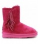 Boots Kids' Sellas Jr. Side Zip - Hot Pink - CC12O8178S9 $71.48