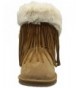 Boots Kid's Fringe Wrap Fashion Pull On Boot (Little Kid/Big Kid) - Chestnut - CE11WTIC1FF $64.64
