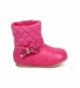 Boots Quilted Mixed Media Sequin Bow Riding Boot (Infant/Toddler Girl) DB70 - Fuchsia - CJ126OS3V8B $37.07