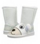 Boots Kids' Animal White Polar Bear Pull-On Boot - White - C212KA4XZWB $67.75