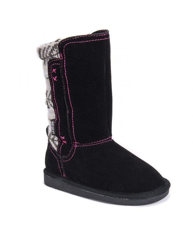 Boots Kids Girl's Stacy Boots-Black Fashion - Black - C3183234D0G $59.83