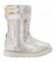 Boots Kids Girl's Ciara Tall Sequin Boot Fashion - Silver - CG17YC24M43 $68.14