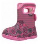 Boots Girls Pansy Stripe Rain Boot - Pink Multi - Size 7 M US Toddler - CA18C9OIM4D $65.44