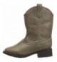 Boots Western Square Toe Boot - Grey - CI12D9JAZ8L $60.72