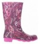 Boots Kids' Scribble Rain Boot - Dark Purple - CQ12JB0KWYP $60.74