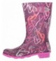 Boots Kids' Scribble Rain Boot - Dark Purple - CQ12JB0KWYP $60.74