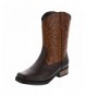 Boots Boys' Square Toe Western Boot - Brown - CN12N9H1KL5 $43.40