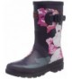 Boots Baby Girl's Printed Welly Rain Boot (Toddler/Little Kid/Big Kid) Navy Granny Floral 9 M US Toddler - CR188A00CC6 $49.70