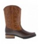 Boots Boys' Square Toe Western Boot - Brown - CN12N9H1KL5 $43.40
