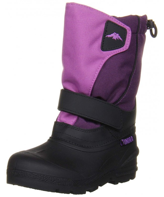 Boots Kids Quebec - Watter Resistant Child Winter Boots Purple 9 M US Toddler - CB11605NCBZ $81.04