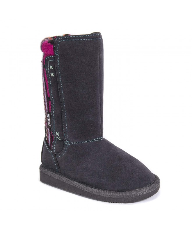 Boots Kids Girl's Stacy Boots-Grey Fashion - Grey - CX183KXE58D $69.49