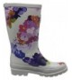 Boots Baby Girl's Printed Welly Rain Boot (Toddler/Little Kid/Big Kid) Grey Painted Floral 1 M US Little Kid - CM188AD9HMU $5...