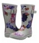 Boots Baby Girl's Printed Welly Rain Boot (Toddler/Little Kid/Big Kid) Grey Painted Floral 1 M US Little Kid - CM188AD9HMU $5...