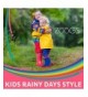 Boots Children's Rubber Rain Boots for Little Kids & Toddlers - Boys & Girls - Fuschia - CO18GKINWAA $30.05