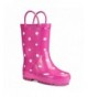 Boots Toddler Girl's Rain Boots from - Novel Dot/Pink - CV18OWW2T68 $29.58