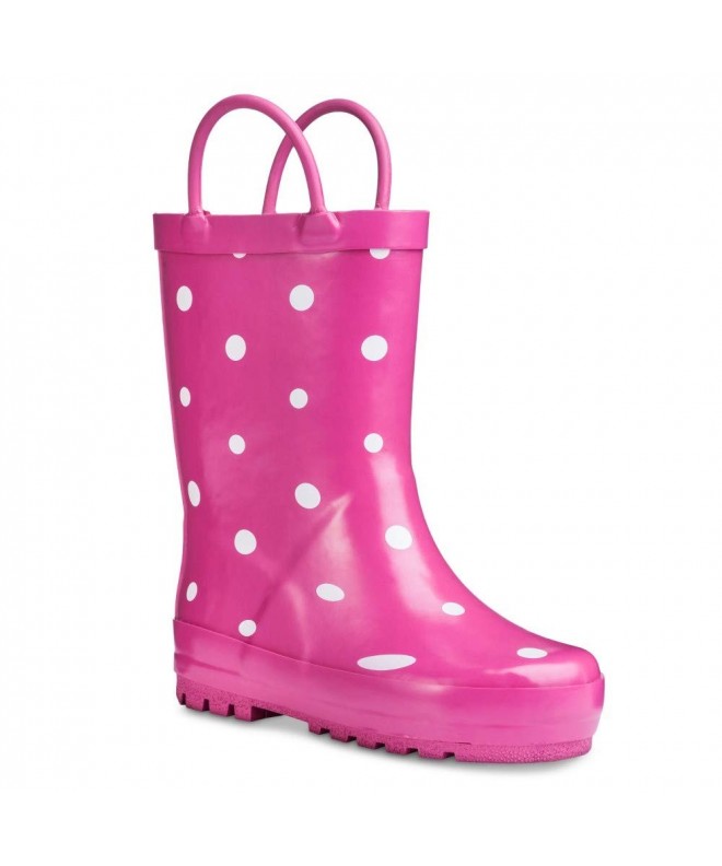 Boots Toddler Girl's Rain Boots from - Novel Dot/Pink - CV18OWW2T68 $29.58