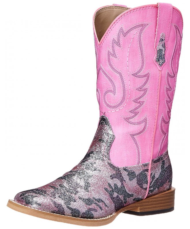 Boots Pretty Camo Square Toe Camo Cowgirl Boot (Toddler/Little Kid) - Pink - C411PV3JZ4Z $89.03
