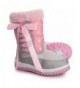 Boots Girls Heart Print Snow Boots - Kids - CM18M7Y8LA5 $34.18