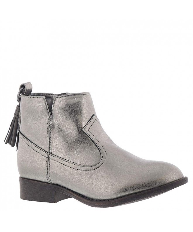 Boots Emerie Girls' Toddler-Youth Boot 12 M US Little Kid Silver-Metallic - CL18HCDI6CX $42.27