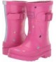 Boots Baby Girl's Printed Welly Rain Boot (Toddler/Little Kid/Big Kid) Pink Raindrops 4 M US Big Kid - CP18L35YXSM $68.62