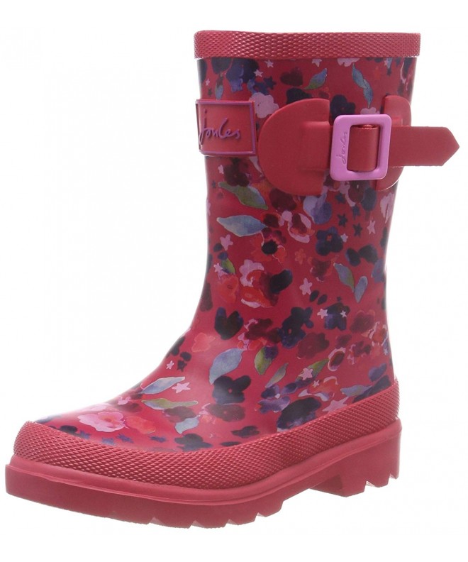 Boots Baby Girl's Printed Welly Rain Boot (Toddler/Little Kid/Big Kid) Deep Pink Inky Ditsy 10 M US Toddler M - CU189EGK06E $...