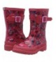 Boots Baby Girl's Printed Welly Rain Boot (Toddler/Little Kid/Big Kid) Deep Pink Inky Ditsy 4 M US Big Kid M - CV188AL7327 $6...