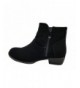 Boots Little Girls CL-22K Side Zip High Block Heel Ankle Booties Top Moda - Black - CB188W9XC99 $28.50