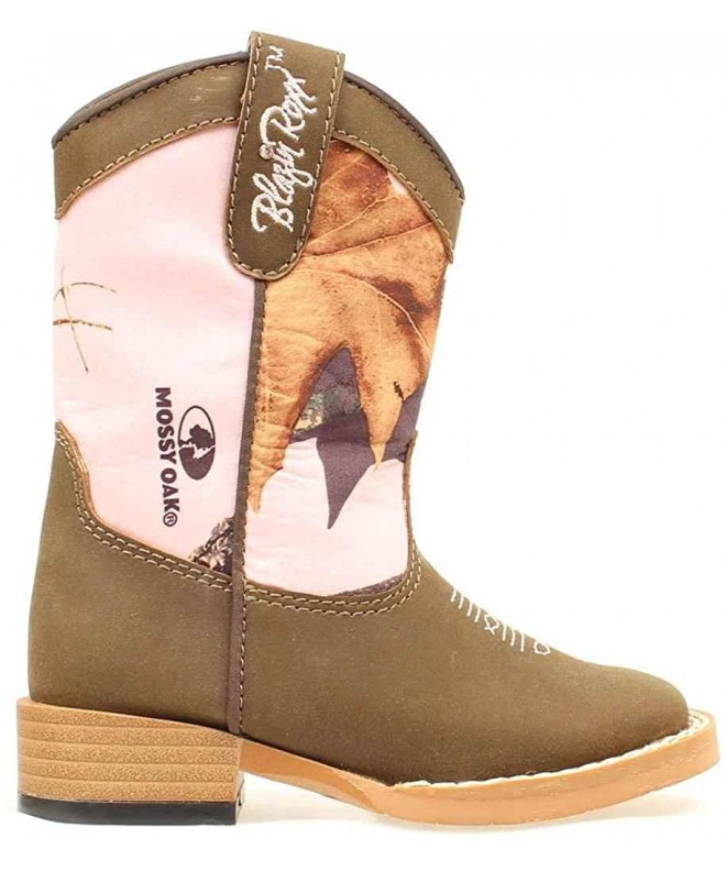 Boots Girl's Briar Zip Boot Mossy Oak Pink 9 M US - C811SYL3LQ9 $65.98