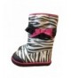 Boots Toddler White Zebra Boots Rain Shoes - CM11H2BLH6D $63.60