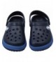 Clogs & Mules Kid's & Unisex Polyband Swiftwater Clog EVA Sandal - Navy - CU189TW03Y0 $17.32