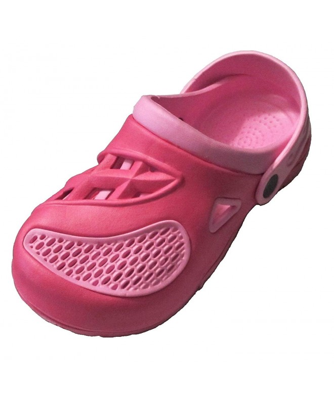 Clogs & Mules Girls Pink All Terrain Clogs Anti-Slip Shoes - CW180R5XQWR $33.63