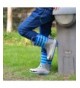 Boots Children's Rain Boots Natural Rubber - Shark-blue&gray - CK1800MDG2T $36.75