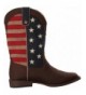 Boots Boys' American Patriot Boot Square Toe - Brown - C412N3W8QPE $92.93