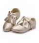 Flats Girls Kids Mary Jane Casual Slip On Ballerina Flat (Toddler/ Little Girl) - A-gold - C118IXUCYMZ $27.57