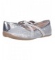 Flats Kids' Aurora Ballet Flat - Silver Sparkle - C318905WC6U $74.72